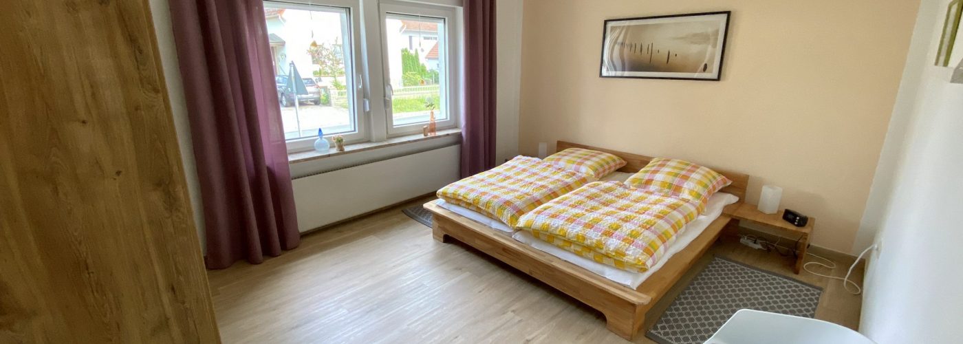 Ferienwohnung Iusendörp Schlafzimmer